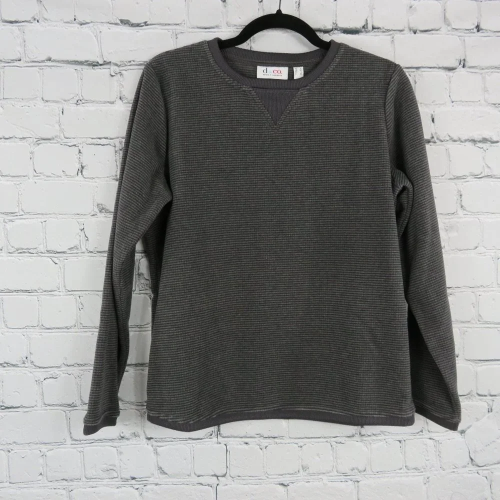 Women's Chenille Fleece Long Sleeve Sweatshirt - Picture 2 of 4